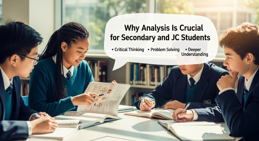 Why Analysis Is Crucial for Secondary and JC Students